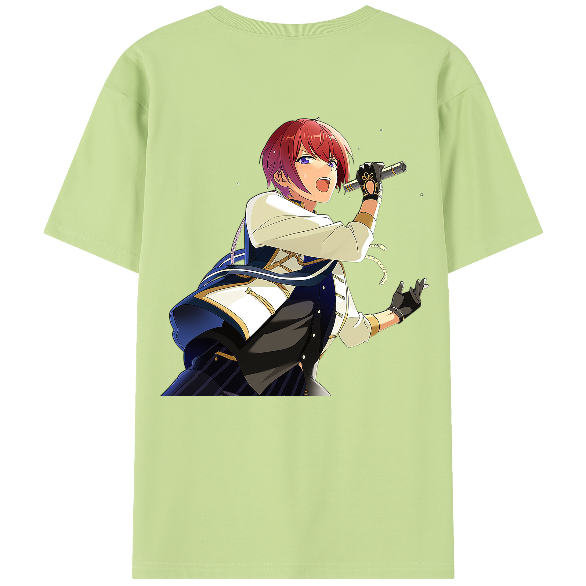 （画像用） あんさんぶるスターズ! Ensemble Stars 綿100％半袖Tシャツ（背面プリント）